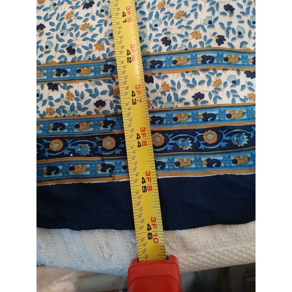 Miss June Paris Women’s Tassel Maxi Dress Floral Peasant Style One Size Bohemian - Picture 11 of 16